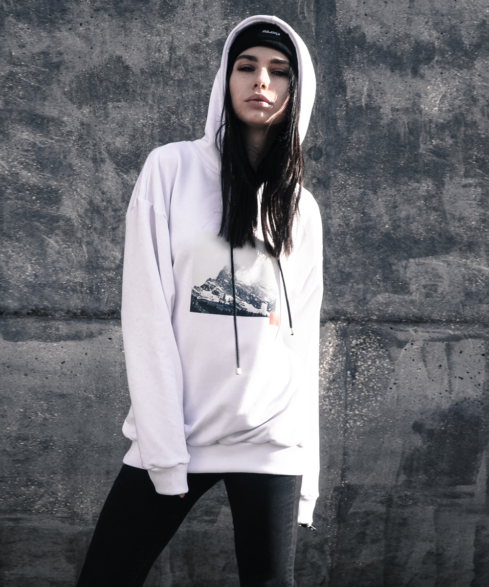 Bluza Peak biała