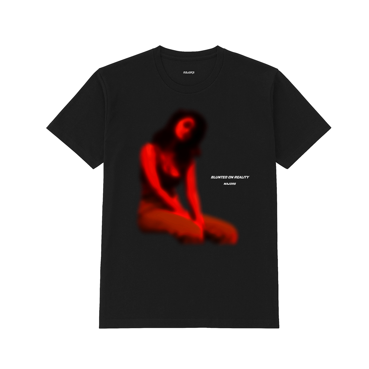 T-shirt fuzzy czarny
