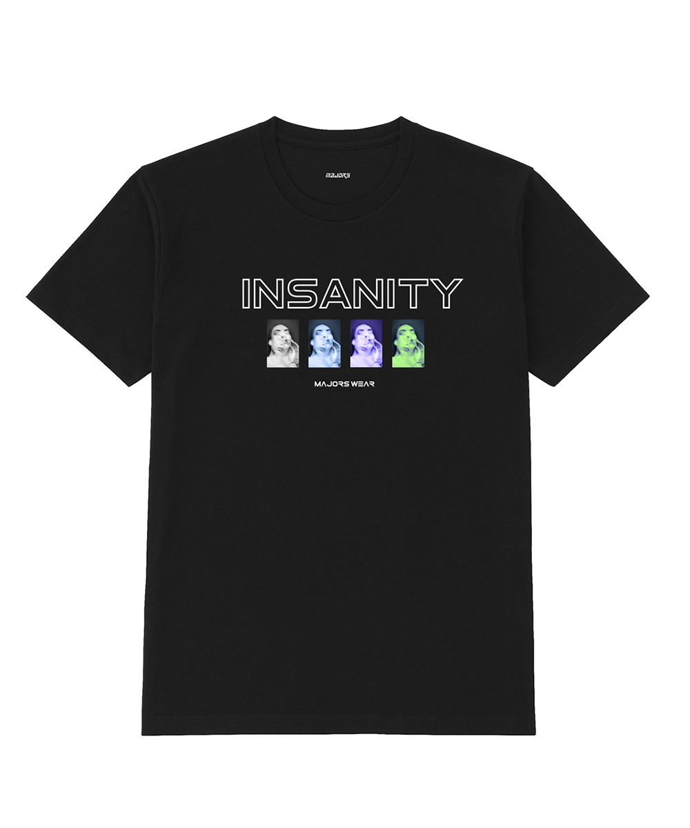 T-shirt INS czarny