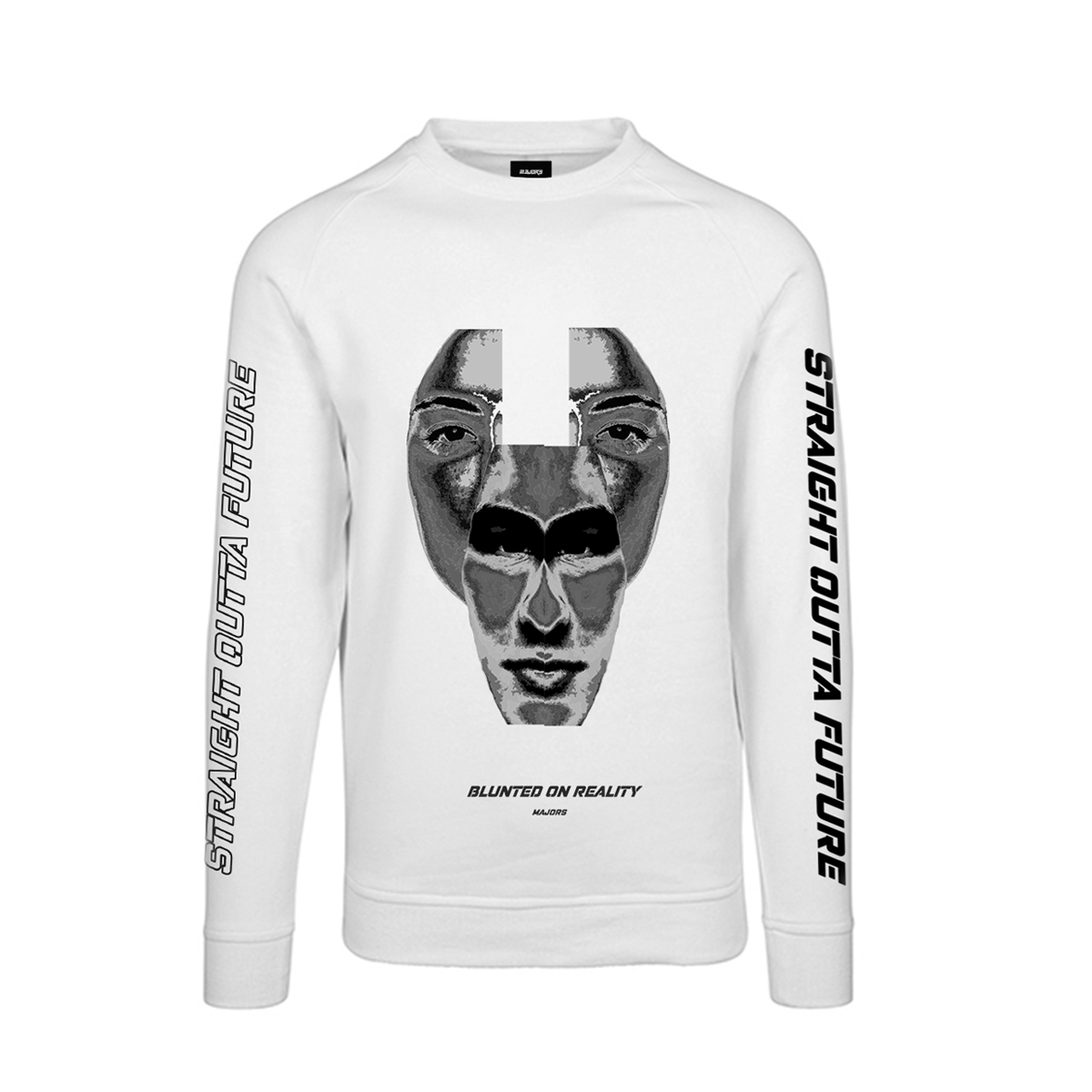 Bluza robotic biala