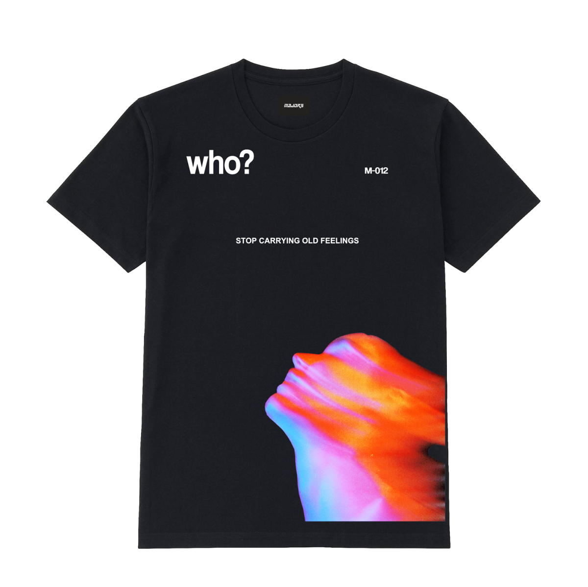 T-shirt old feelings czarny