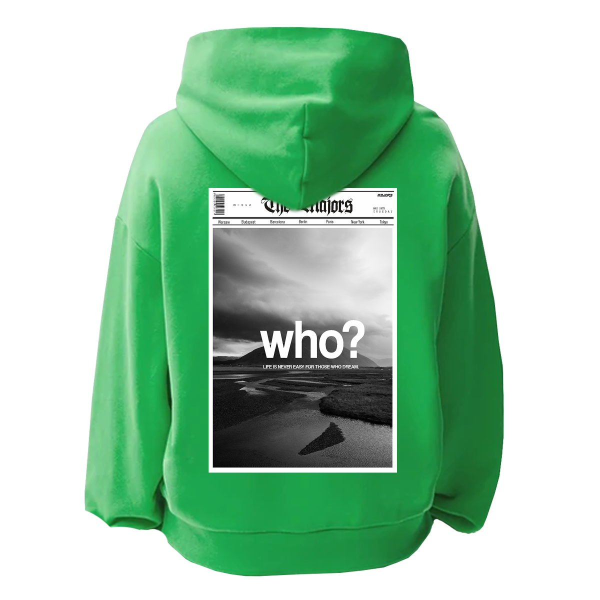 Bluza who? zielona