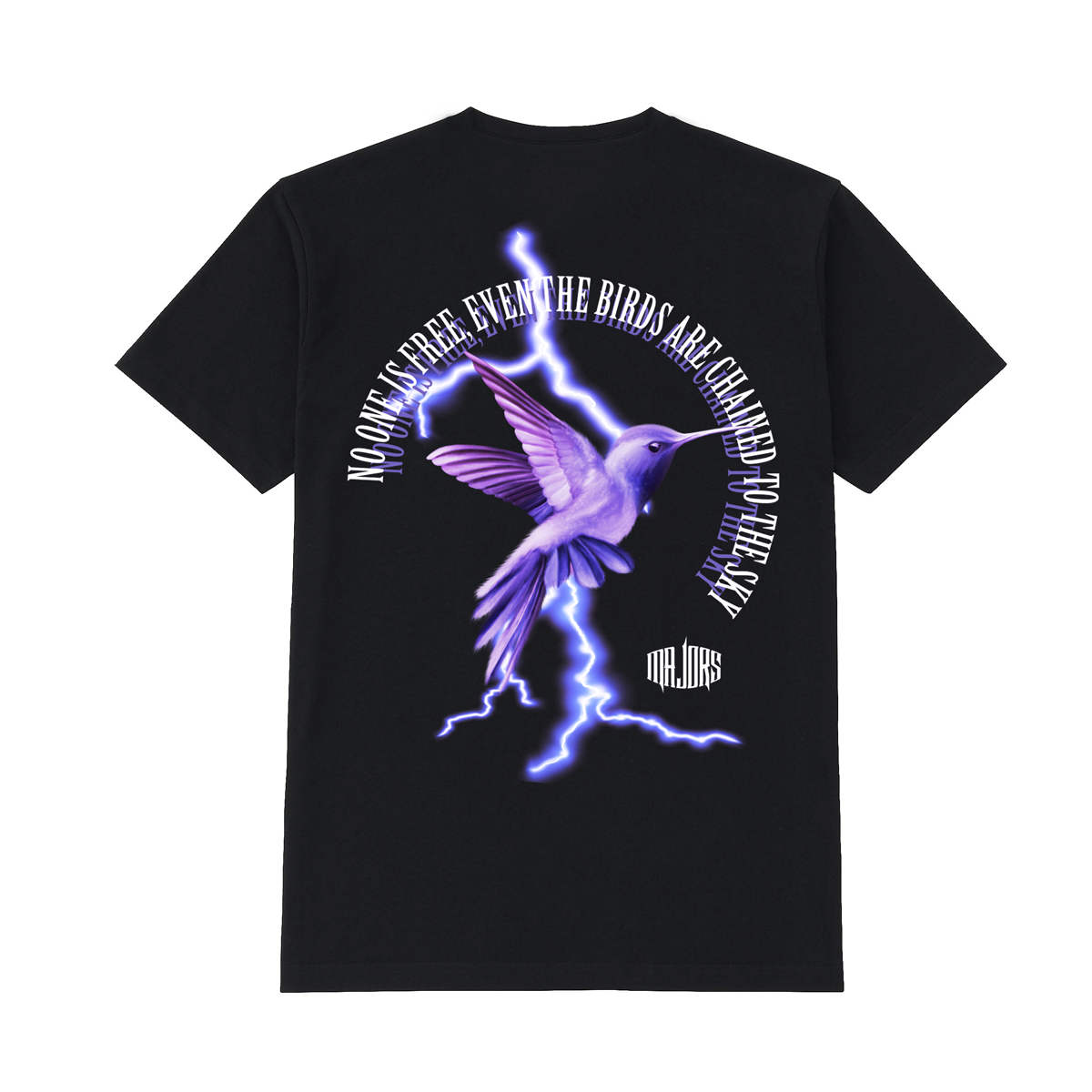T-shirt no one is free BLK